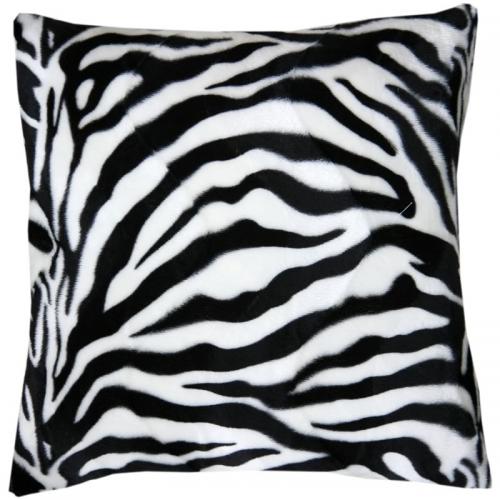 Cuscino in pelliccia Zebra da personalizzare con foto